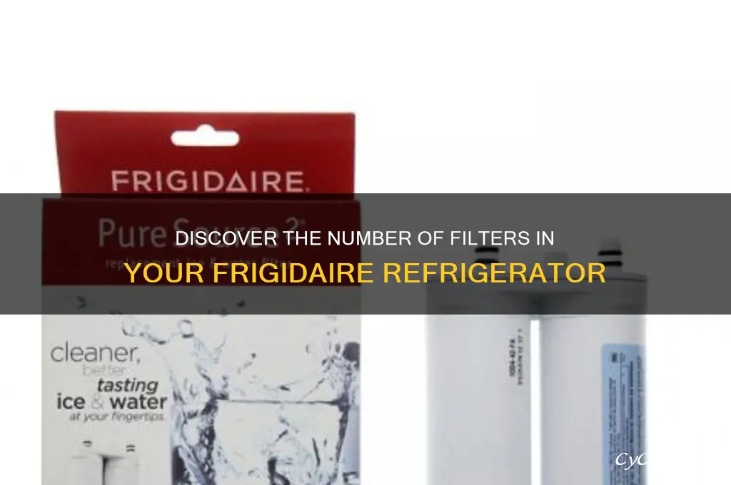 how many filters does a frigidaire refrigerator have