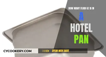 Hotel Pan Liquid Capacity: How Many Fluid Ounces?