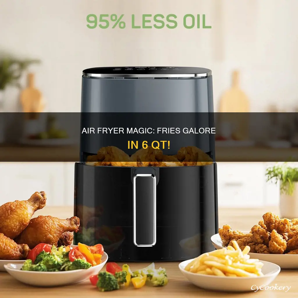 how many fries will a 6 qt air fryer cook