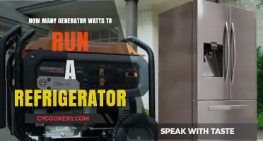 Choosing the Right Generator Watts to Power Your Refrigerator