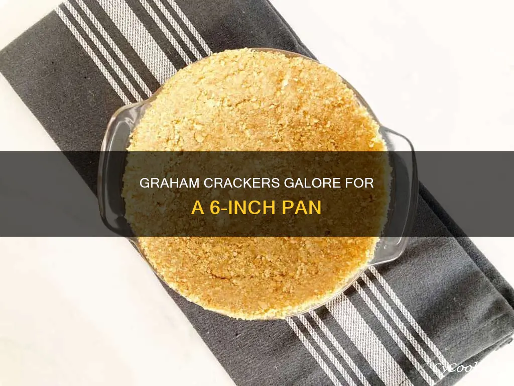 how many graham crackers for a 6 pan