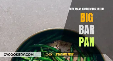 Green Beans: Big Bar Pan Portioning