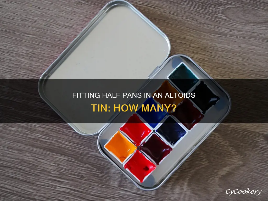 how many half pans fit in an altoid tin