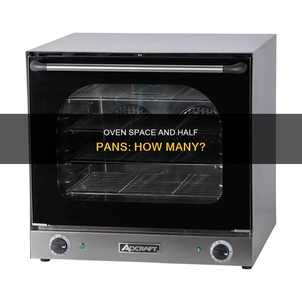 how many half pans fit in an oven