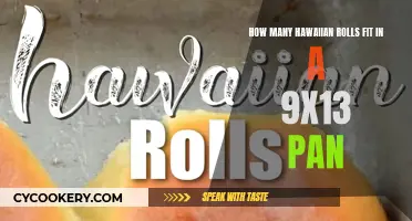 Arranging Hawaiian Rolls: Fitting Them in a 9x13 Pan