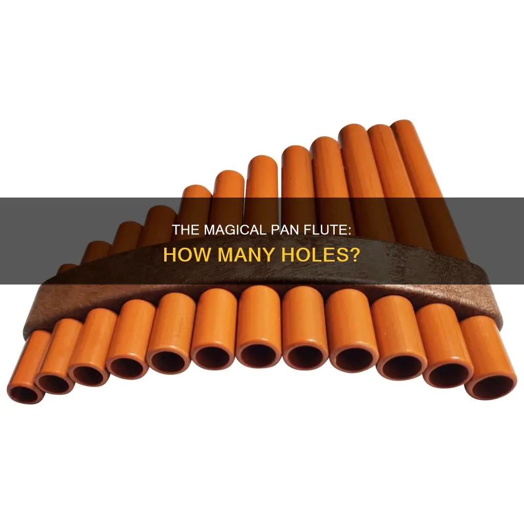 how many holes do pan flutes have