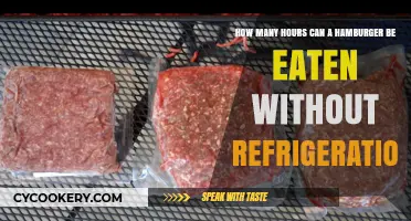 How Long Can a Hamburger Sit Out Safely Before Spoiling?