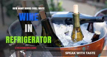 Perfectly Chilled White Wine: Optimal Refrigerator Cooling Time Guide