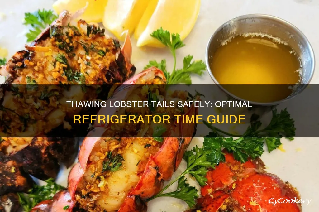 how many hours to thaw lobstertail in refrigerator