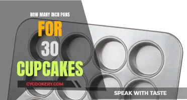 Inch Pans for 30 Cupcakes: How Many Do You Need?