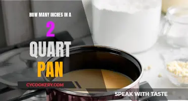 Standard 2-Quart Pan: How Deep in Inches?