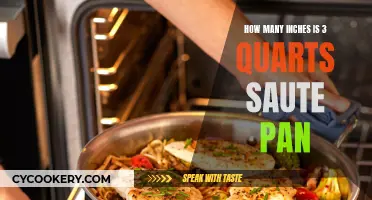 Best Saute Pan Size: Inches and Quarts