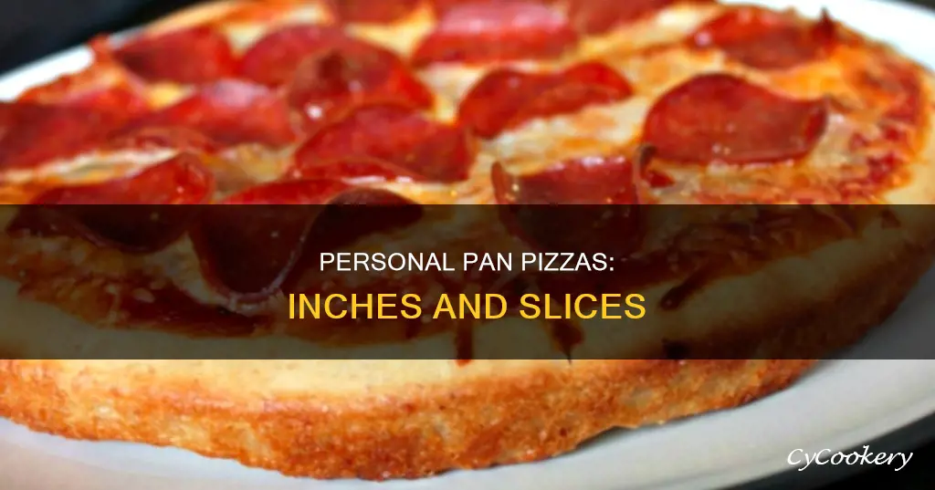 how many inches is a personal pan pizza