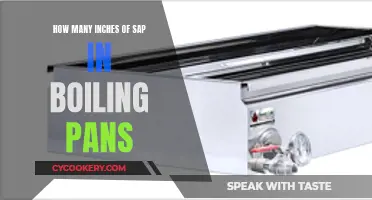 The Ideal Depth of Sap in Your Boiling Pan