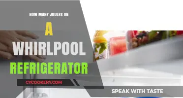 Whirlpool Refrigerator Energy Efficiency: Understanding Joule Consumption