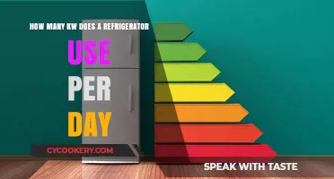 Daily Refrigerator Energy Consumption: Understanding Your Fridge's kW Usage