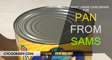Large Bean Can Pans: How Many?