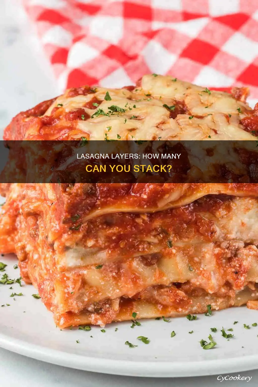how many lasagna layers in 9x13 pan