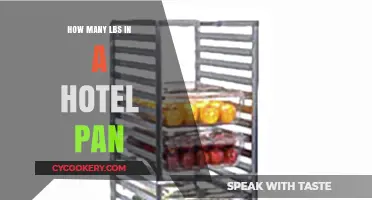 Hotel Pans: Understanding Weight and Capacity