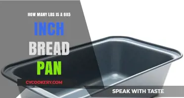 Bread Pan Weight: 9x5 Inches to Pounds
