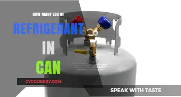 Understanding Refrigerant Capacity: How Many Pounds Fit in a Standard Can?