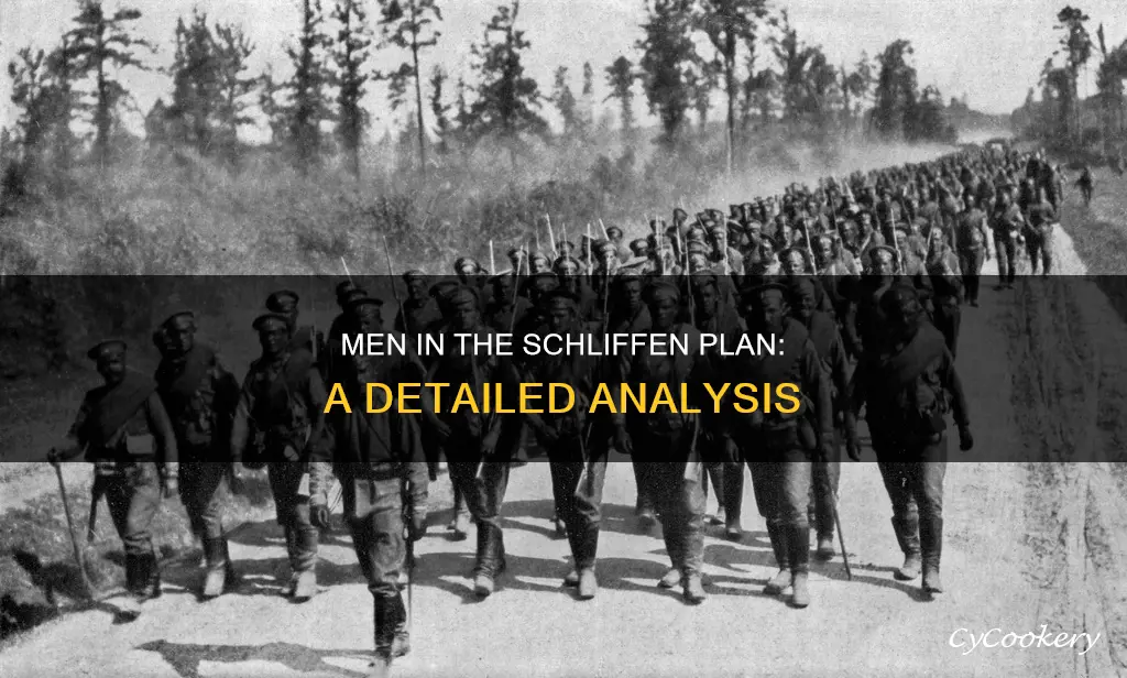 how many men in the schliffen pan