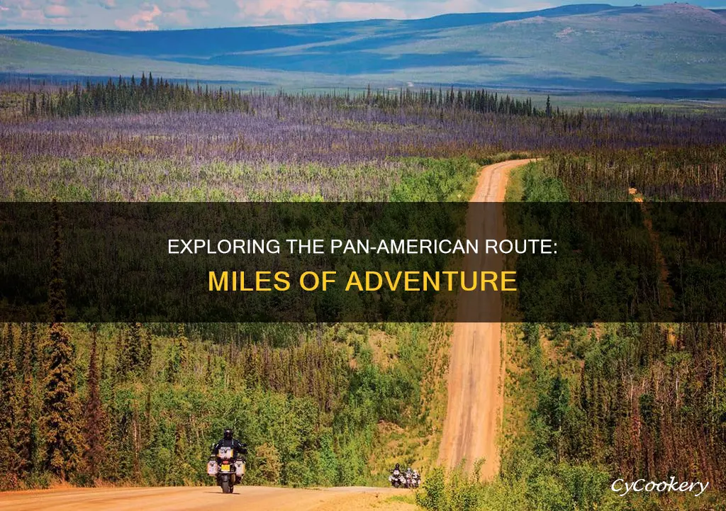 how many miles is the pan american route