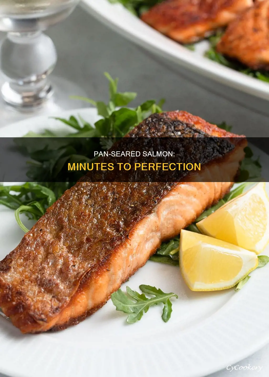 how many minutes pan sear salmon