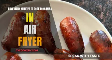 Crispy Longanisa: Air Fryer Cooking Time Guide