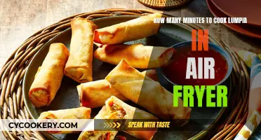 Air Fryer Lumpia: The Perfect Cooking Time