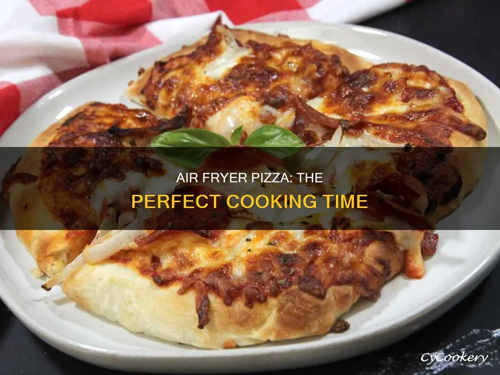 how many minutes to cook pizza in air fryer