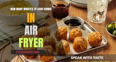 Crispy Siomai: Air Fryer Cooking Time Guide