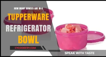 Measuring Tupperware Refrigerator Bowls: Ounces and Portion Sizes Explained
