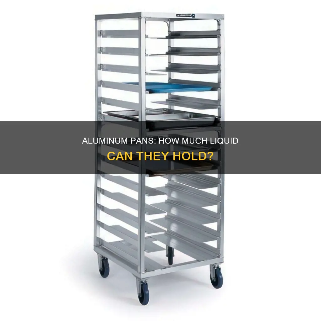 how many ounces do aluminum pans hold