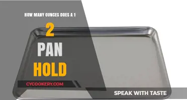 Standard Half-Sheet Pan: How Many Ounces?