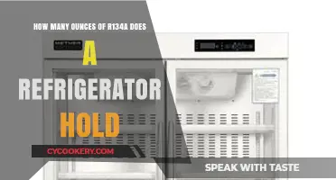 Refrigerator R134a Capacity: Understanding Ounces for Optimal Cooling