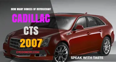 2007 Cadillac CTS Refrigerant Capacity: Ounces and Recharge Guide