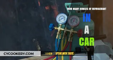 Understanding Your Car's AC: How Many Ounces of Refrigerant Are Needed?