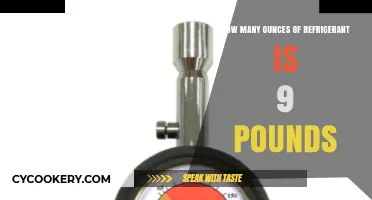 Converting Refrigerant Weight: 9 Pounds to Ounces Explained