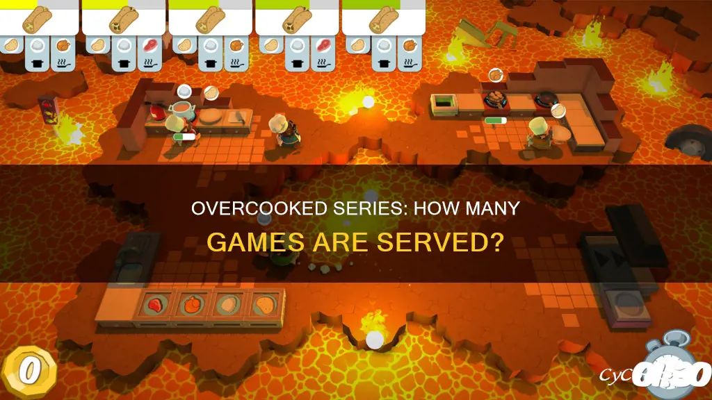 how many overcooked games are there