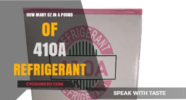 Understanding 410A Refrigerant: Converting Pounds to Ounces Simplified