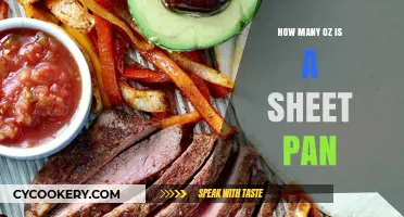 Sheet Pan Sizes: Ounces and Inches Explained