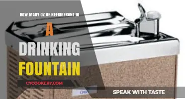 Refrigerant Levels in Drinking Fountains: Understanding the Standard Ounce Requirements