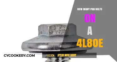 The Number of Pan Bolts in a 4L80E Transmission