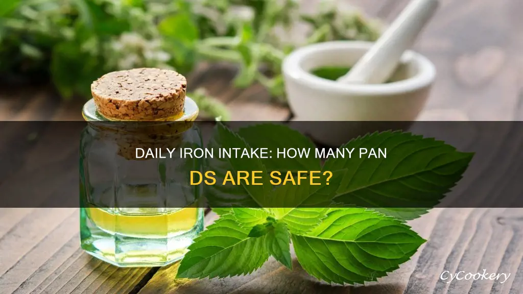 how many pan d can be taken in a day