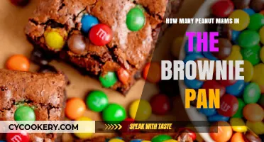 Peanut M&M's Brownie Pan: How Many Will Fit?