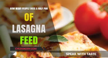A Hearty Lasagna: How Many Can It Feed?