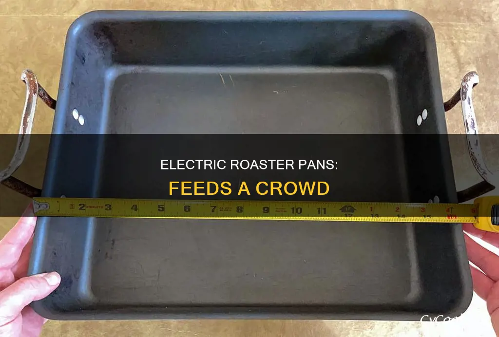 how many people does an electric roaster pan feed