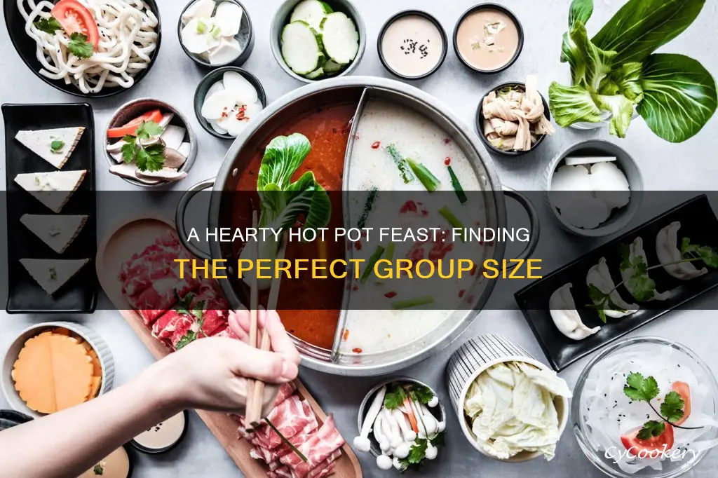 how many people for one hot pot