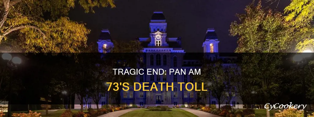 how many people ided in pan am 73
